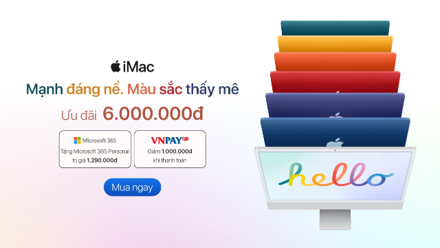 Có nên mua iMac M1 2021 24 inch không? 5 lý do để tậu ngay