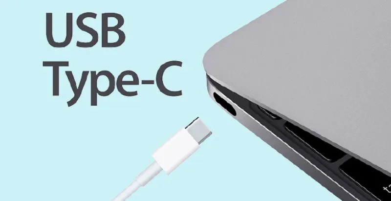 Thao tác kết nối dễ dàng với USB Type C