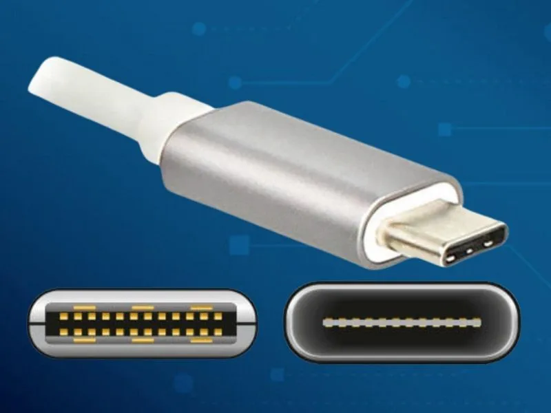 Kết nối hai thiết bị cùng cổng USB Type C