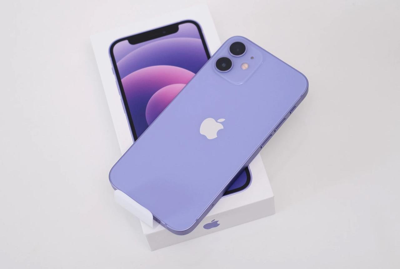 iPhone 12 màu tím khoai mỡ 