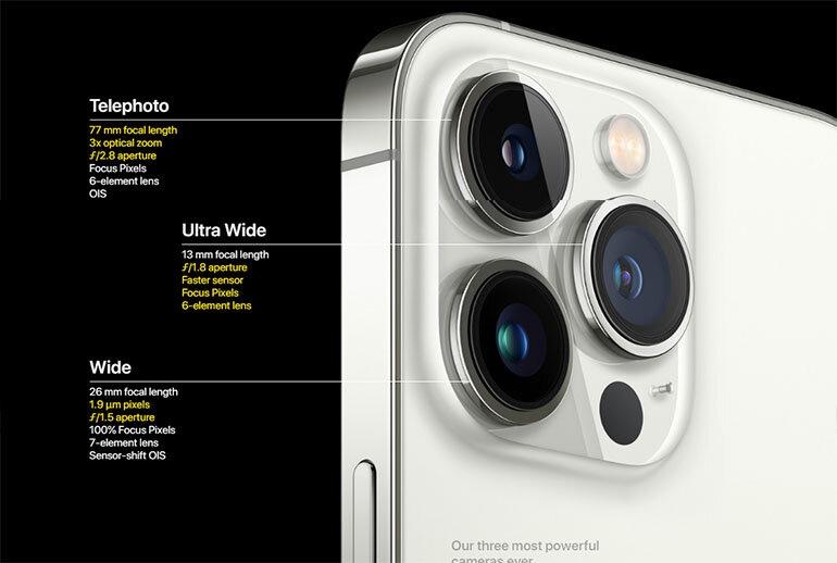 iPhone 13 Pro Max sở hữu bộ 3 camera