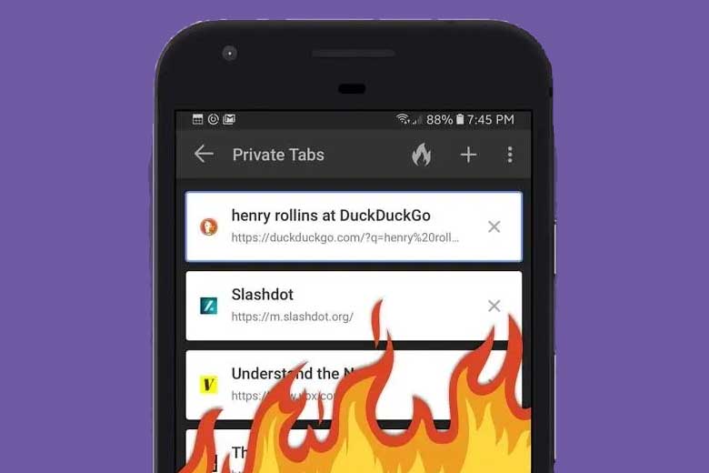 Trình duyệt Duckduckgo Privacy Browser