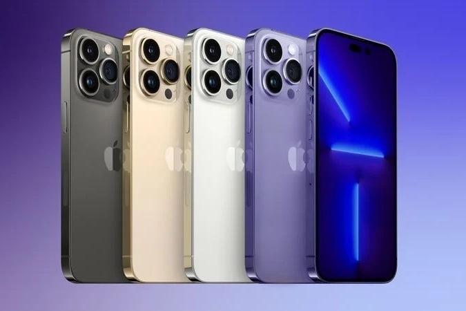 Về màu sắc, iPhone 14 Pro Max có 4 màu: Space Black, Gold, Silver và màu mới là Deep Purple.