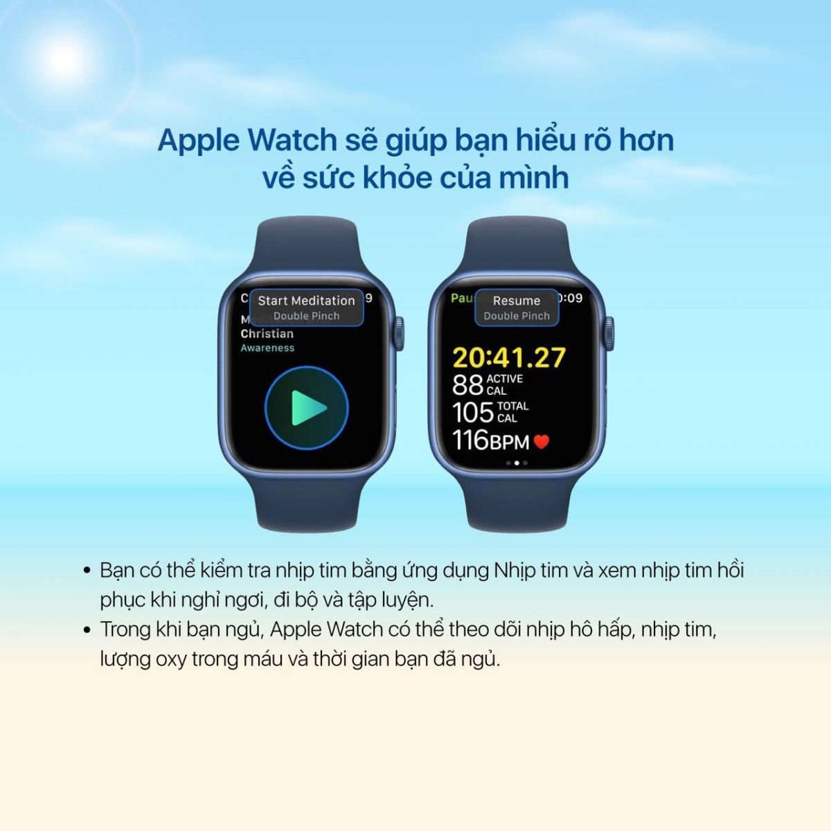Apple Watch sẽ giúp bạn hiểu rõ hơn về sức khỏe của mình