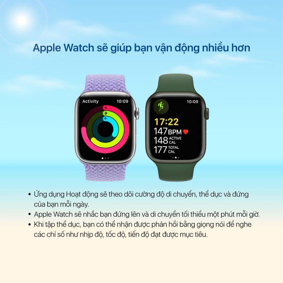 Apple Watch sẽ giúp bạn vận động nhiều hơn