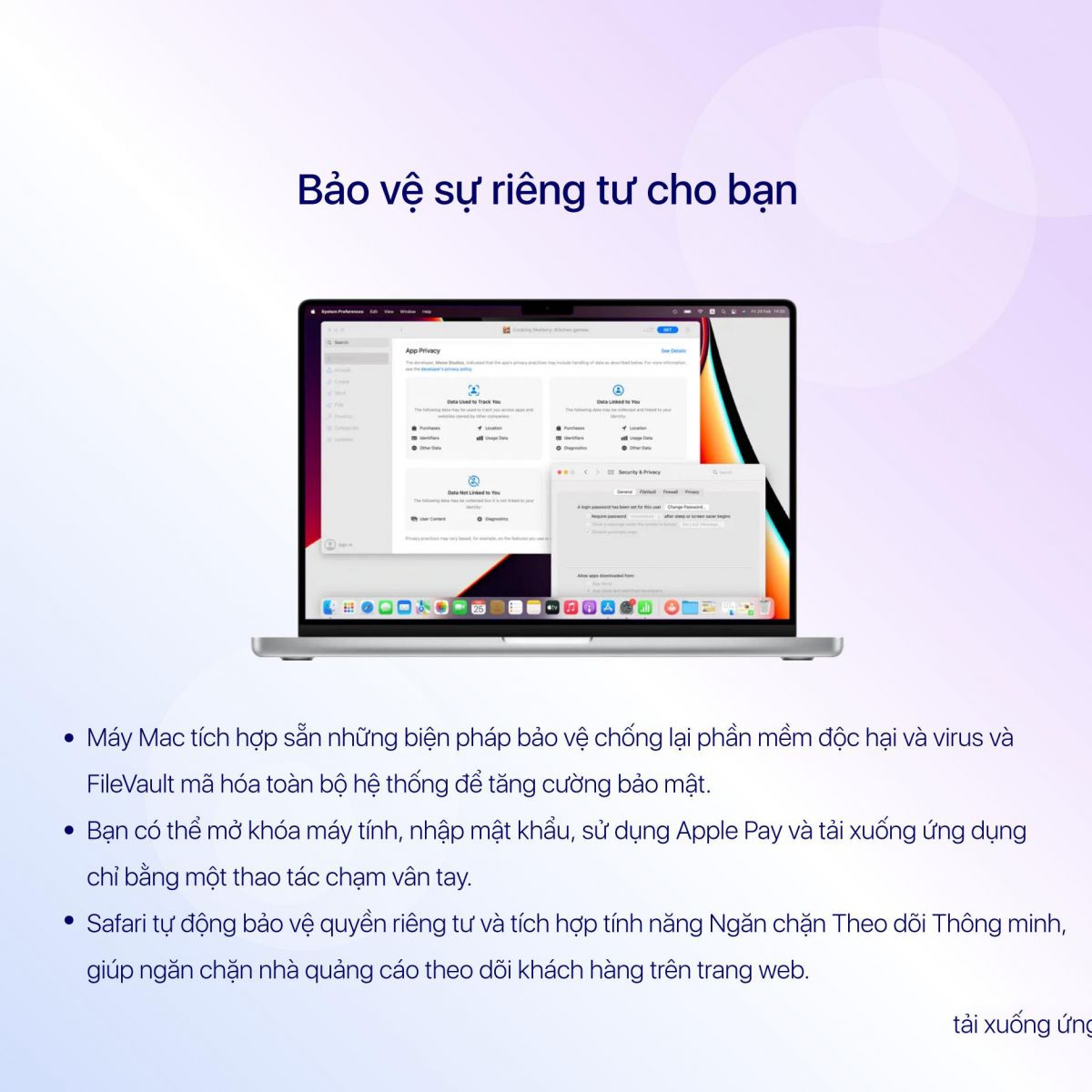 Bảo vệ sự riêng tư cho bạn