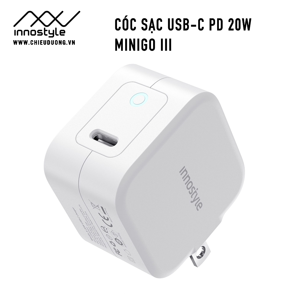 Sạc nhanh Innostyle 20W USB-C Minigo III