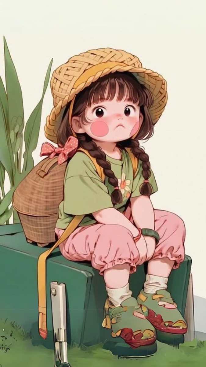 Hình nền chibi ngọt ngào số 6